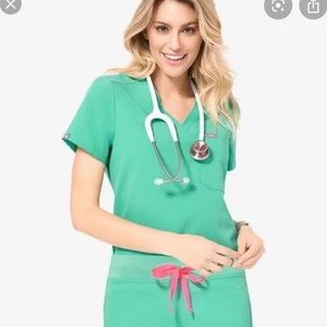 FIGS Surgical Green Catarina Size Medium
